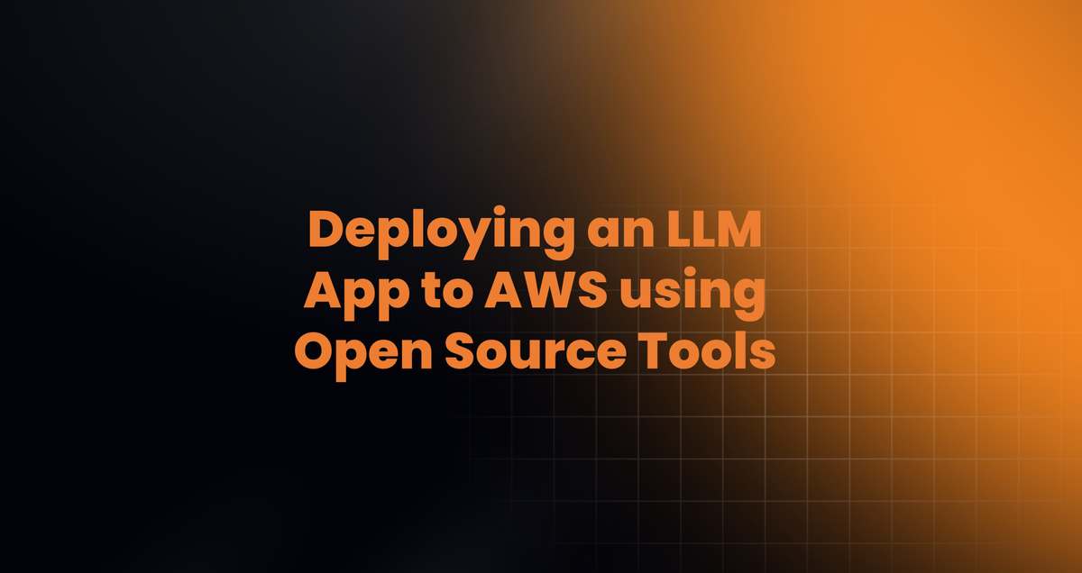 In this article, we will explore how to deploy a RAG chatbot app that interacts with large language models(LLM’s) to a cloud provider such as AWS us